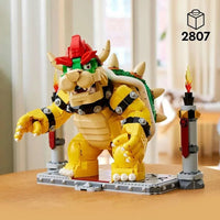 Thumbnail for Building Blocks Super Mario Movie Mighty Bowser MOC 87031 Bricks Toy - 6