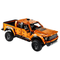 Thumbnail for Building Blocks Tech MOC Ford Raptor F - 150 Pickup Truck Bricks Toy - 1