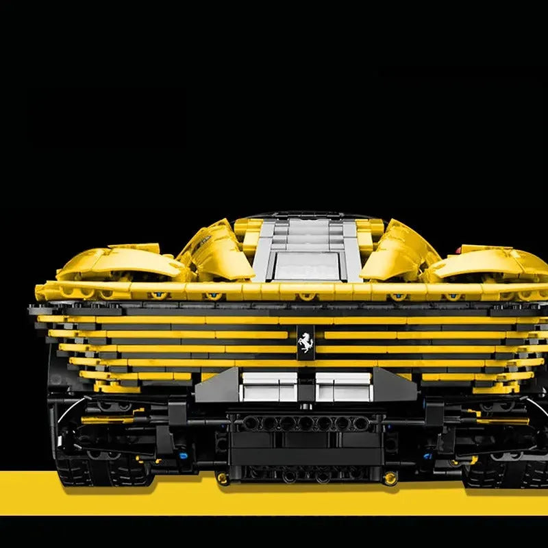 Building Blocks Tech MOC Ferrari Daytona SP3 Hyper Supercar Bricks Toy Construction Set Toys - 6