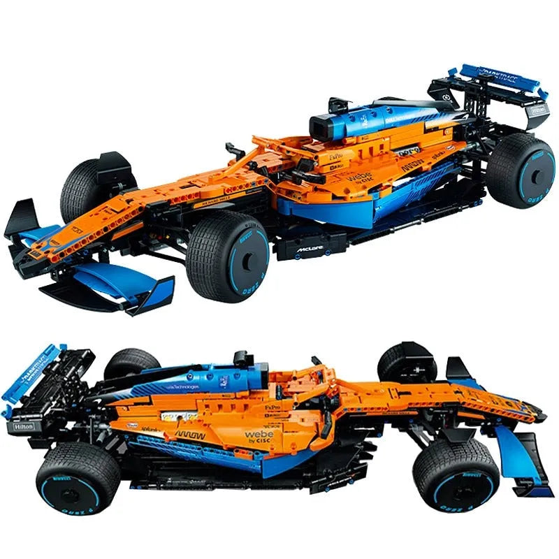 Building Blocks Tech McLaren MOC Formula 1 Racing Car Bricks Toys - 2