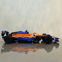 Thumbnail for Building Blocks Tech McLaren MOC Formula 1 Racing Car Bricks Toys - 11