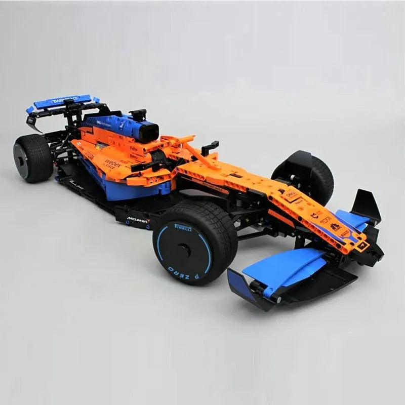 Building Blocks Tech McLaren MOC Formula 1 Racing Car Bricks Toys - 9