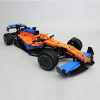 Thumbnail for Building Blocks Tech McLaren MOC Formula 1 Racing Car Bricks Toys - 9