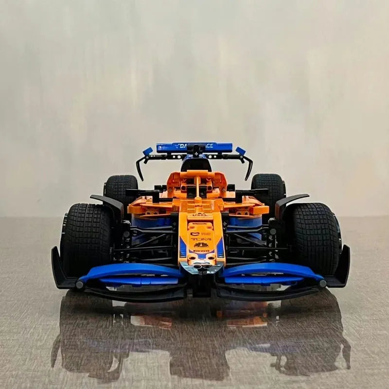 Building Blocks Tech McLaren MOC Formula 1 Racing Car Bricks Toys - 18