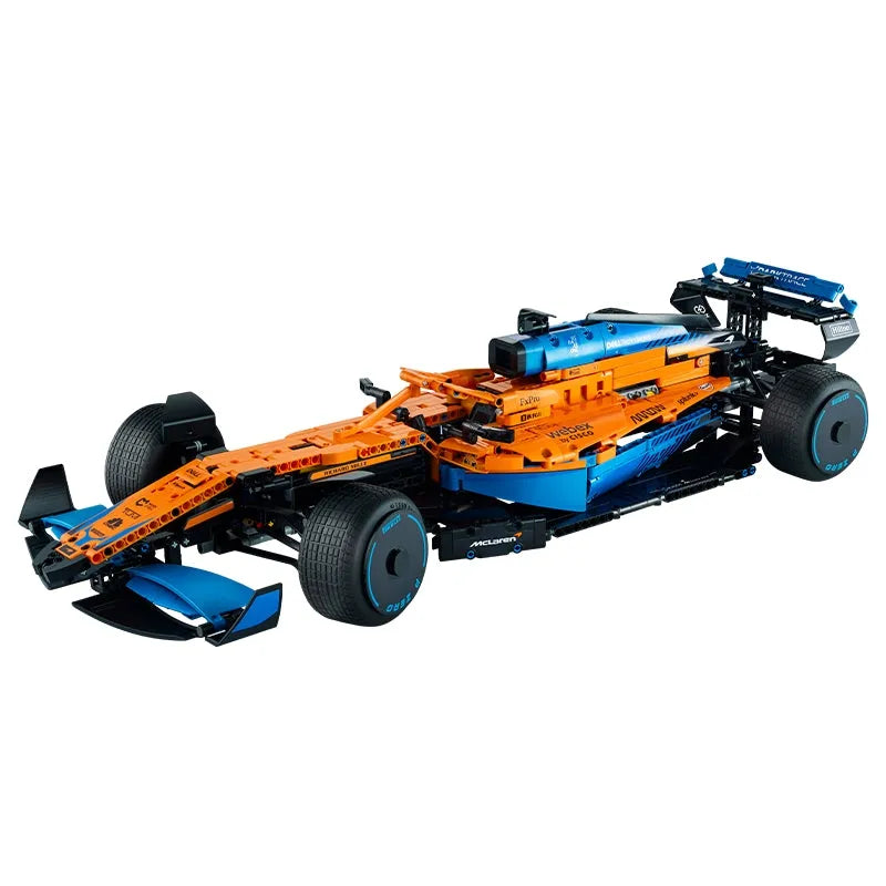Building Blocks Tech McLaren MOC Formula 1 Racing Car Bricks Toys
