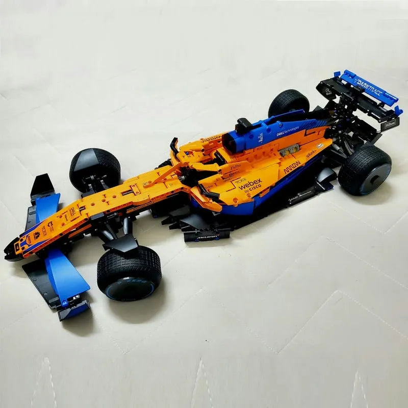 Building Blocks Tech McLaren MOC Formula 1 Racing Car Bricks Toys - 12