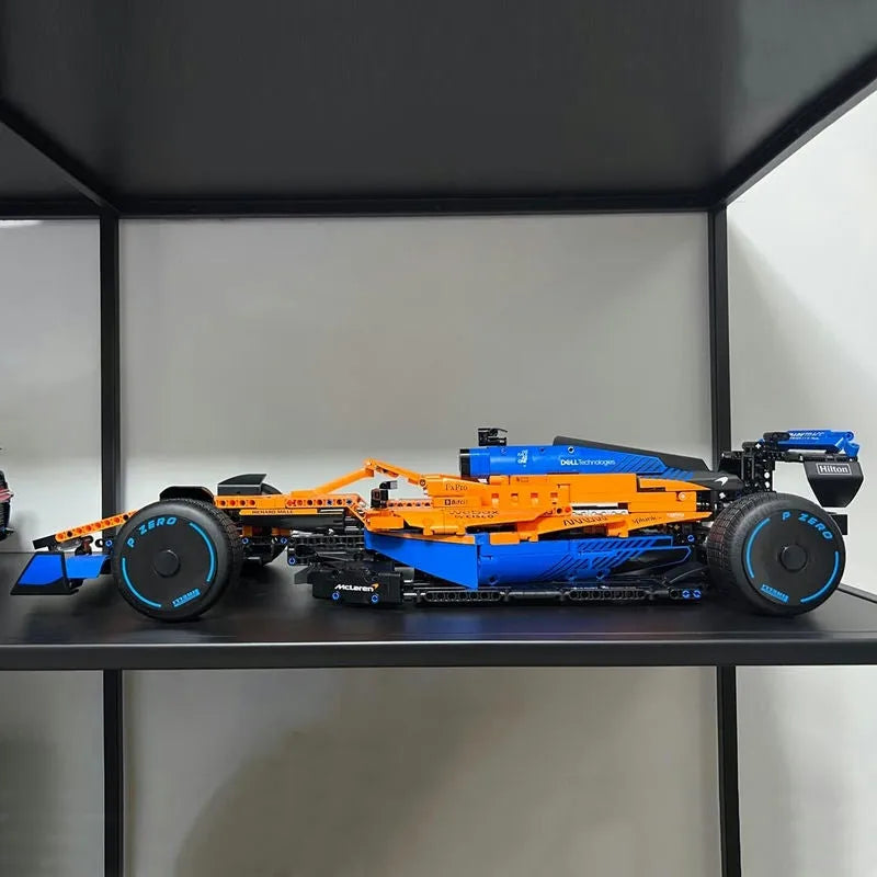 Building Blocks Tech McLaren MOC Formula 1 Racing Car Bricks Toys - 15