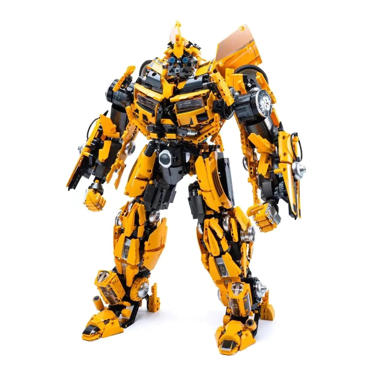 Building Blocks DJ Rambo Man MOC Mecha Transformation Robot Bricks Toy Construction Set Toys - 1