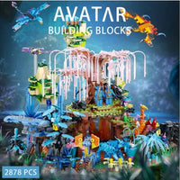 Thumbnail for Building Blocks MOC Movie Avatar Illuminated World of Pandora Bricks Toy - 8