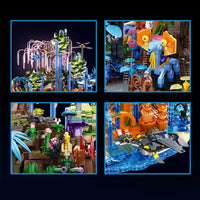 Thumbnail for Building Blocks MOC Movie Avatar Illuminated World of Pandora Bricks Toy - 10