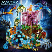 Thumbnail for Building Blocks MOC Movie Avatar Illuminated World of Pandora Bricks Toy - 7