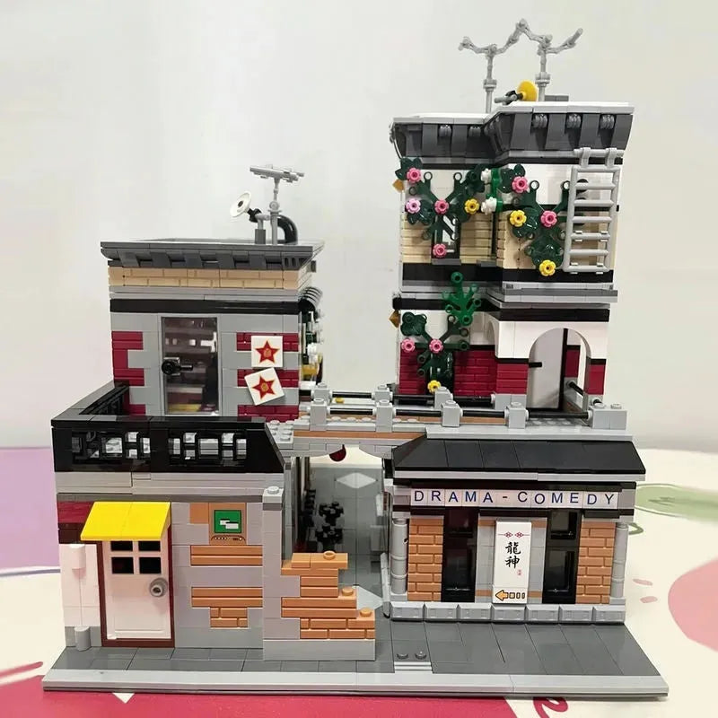 Building Blocks Creator Expert MOC City Sushi Corner Shop Bricks Toys - 16