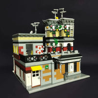 Thumbnail for Building Blocks Creator Expert MOC City Sushi Corner Shop Bricks Toys - 11