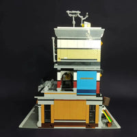 Thumbnail for Building Blocks Creator Expert MOC City Sushi Corner Shop Bricks Toys Construction Set Toys - 8