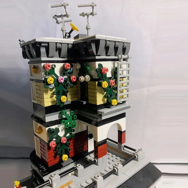 Building Blocks Creator Expert MOC City Sushi Corner Shop Bricks Toys - 18