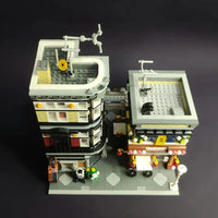 Thumbnail for Building Blocks Creator Expert MOC City Sushi Corner Shop Bricks Toys - 14