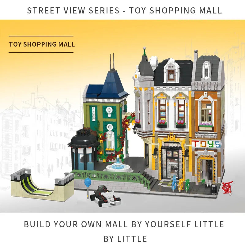 Building Blocks Creator Expert City MOC Toys Store Bricks Toys Construction Set Toys - 6