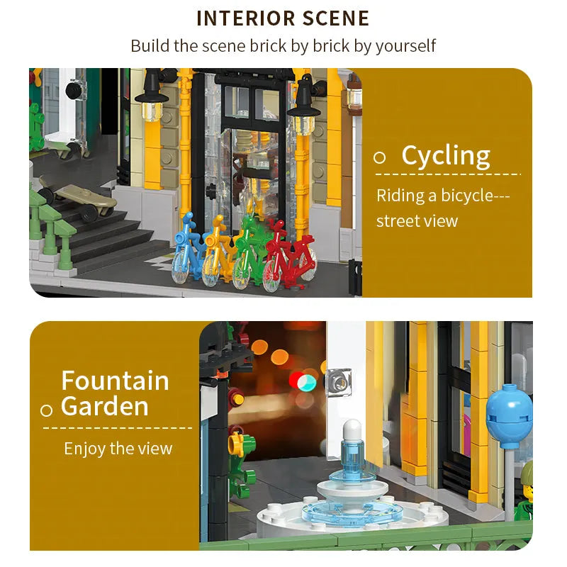 Building Blocks Creator Expert City MOC Toys Store Bricks Toys Construction Set Toys - 7