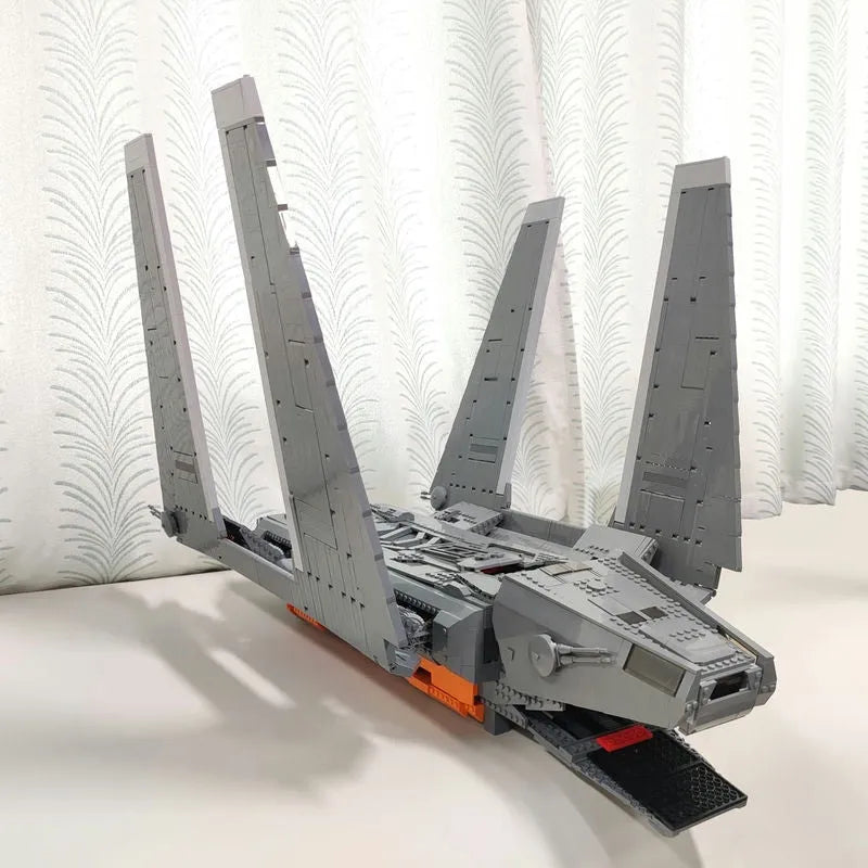 Building Blocks Star Wars Rogue MOC Cargo Shuttle Space Ship Bricks Toy - 6