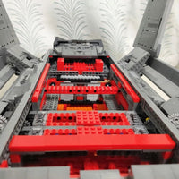 Thumbnail for Building Blocks Star Wars Rogue MOC Cargo Shuttle Space Ship Bricks Toy - 13