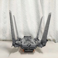 Thumbnail for Building Blocks Star Wars Rogue MOC Cargo Shuttle Space Ship Bricks Toy - 8