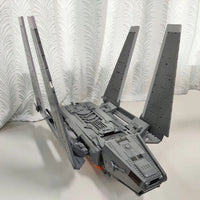 Thumbnail for Building Blocks Star Wars Rogue MOC Cargo Shuttle Space Ship Bricks Toy - 4