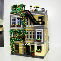 Thumbnail for Building Blocks Expert MOC 89107 Lion Pub Club Bricks House Kids Toys Construction Set Toys - 19