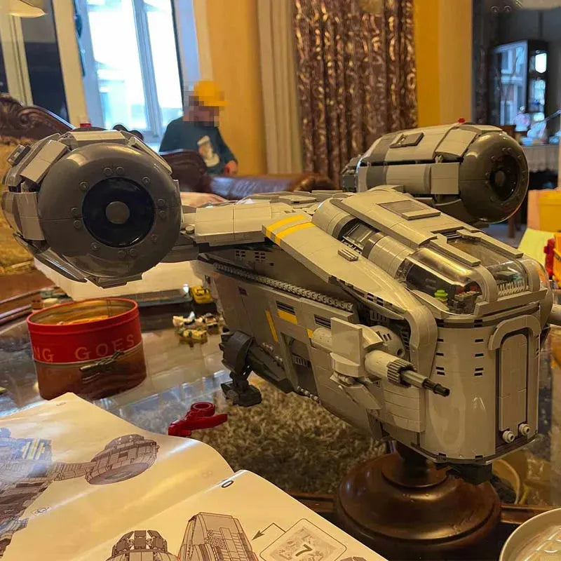 Building Blocks Star Wars UCS MOC The Razor Crest Bricks Toy Construction Set Toys - 8