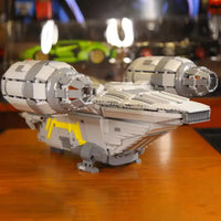 Thumbnail for Building Blocks Star Wars UCS MOC The Razor Crest Bricks Toy - 14
