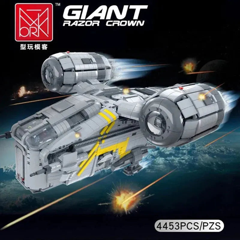 Building Blocks Star Wars UCS MOC The Razor Crest Bricks Toy Construction Set Toys - 2