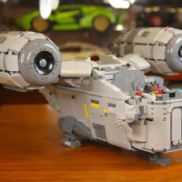 Thumbnail for Building Blocks Star Wars UCS MOC The Razor Crest Bricks Toy - 17