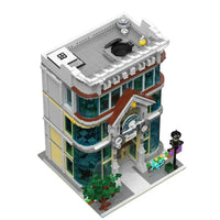 Thumbnail for Building Blocks Street Experts MOC City Science Museum Bricks Toy - 5