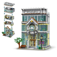 Thumbnail for Building Blocks City Street Experts MOC Science Museum Bricks Toys Construction Set Toys - 2