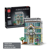 Thumbnail for Building Blocks City Street Experts MOC Science Museum Bricks Toys Construction Set Toys - 8