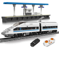 Thumbnail for Building Blocks Tech RC Railway CRH380A High Speed Train Bricks Toy - 2