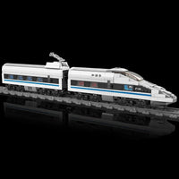 Thumbnail for Building Blocks Tech RC Railway CRH380A High Speed Train Bricks Toy - 10