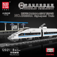 Thumbnail for Building Blocks Tech RC Railway CRH380A High Speed Train Bricks Toy Construction Set Toys - 8