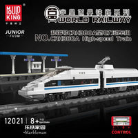 Thumbnail for Building Blocks Tech RC Railway CRH380A High Speed Train Bricks Toy - 8
