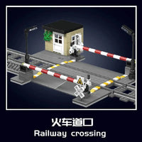 Thumbnail for Building Blocks Tech Railway RC DF4B Diesel Train Locomotive Bricks Toy - 11