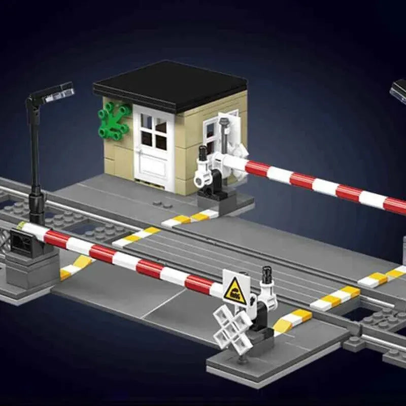 Building Blocks Tech Railway RC DF4B Diesel Train Locomotive Bricks Toy Construction Set Toys - 5