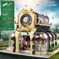 Thumbnail for Building Blocks Experts Creator City MOC Botanical Garden Bricks Toy Construction Set Toys - 6