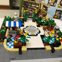 Thumbnail for Building Blocks Experts Creator City MOC Botanical Garden Bricks Toy Construction Set Toys - 13