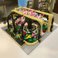 Thumbnail for Building Blocks Experts Creator City MOC Botanical Garden Bricks Toy - 9