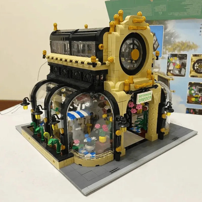 Building Blocks Experts Creator City MOC Botanical Garden Bricks Toy Construction Set Toys - 12