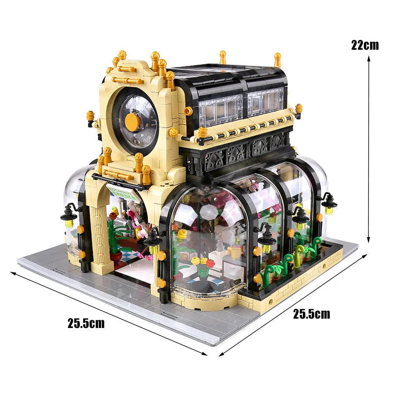 Building Blocks Experts Creator City MOC Botanical Garden Bricks Toy Construction Set Toys - 2