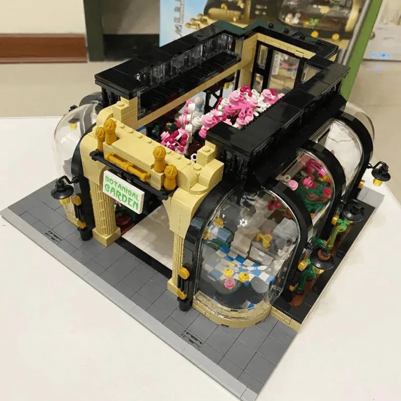 Building Blocks Experts Creator City MOC Botanical Garden Bricks Toy Construction Set Toys - 10
