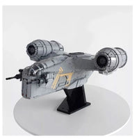 Thumbnail for Building Blocks MOC 21023 UCS Star Wars The Razor Crest Spaceship Bricks Toy Construction Set Toys - 4