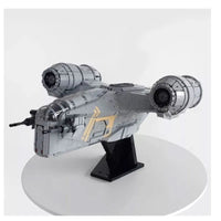 Thumbnail for Building Blocks MOC 21023 UCS Star Wars The Razor Crest Spaceship Bricks Toy - 4