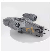 Thumbnail for Building Blocks MOC 21023 UCS Star Wars The Razor Crest Spaceship Bricks Toy - 3