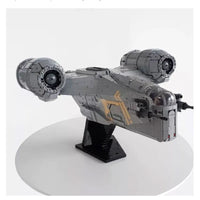 Thumbnail for Building Blocks MOC 21023 UCS Star Wars The Razor Crest Spaceship Bricks Toy Construction Set Toys - 6